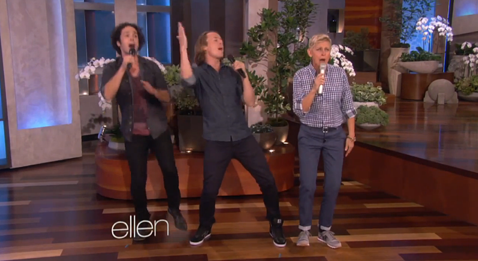 Ellen DeGeneres Singing &#8216;The Fox&#8217; With Ylvis Will Make Your Day
