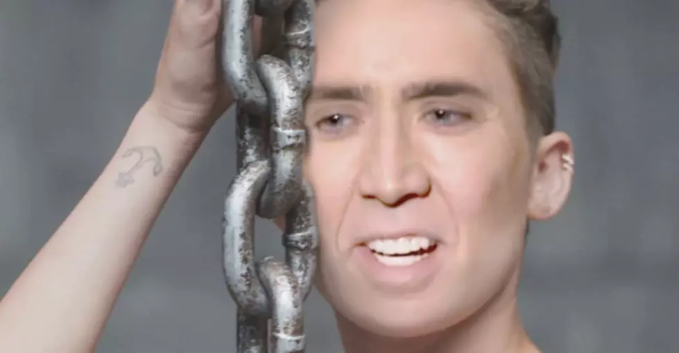 Nicolas Cage’s Face Put on Miley Cyrus’ Naked Body in ‘Wrecking Ball’ Parody Video