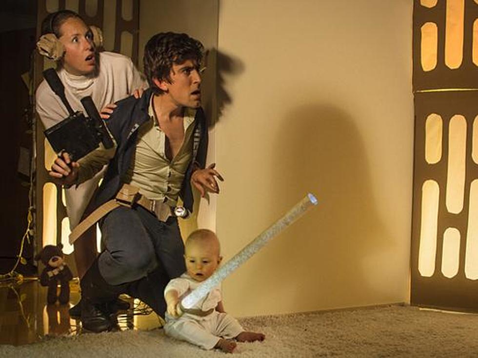 Parents Stage Famous Movie Scenes Starring Their Baby [VIDEO]