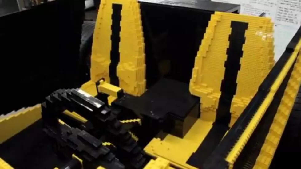 Life Sized LEGO Car Powered By Air [VIDEO]