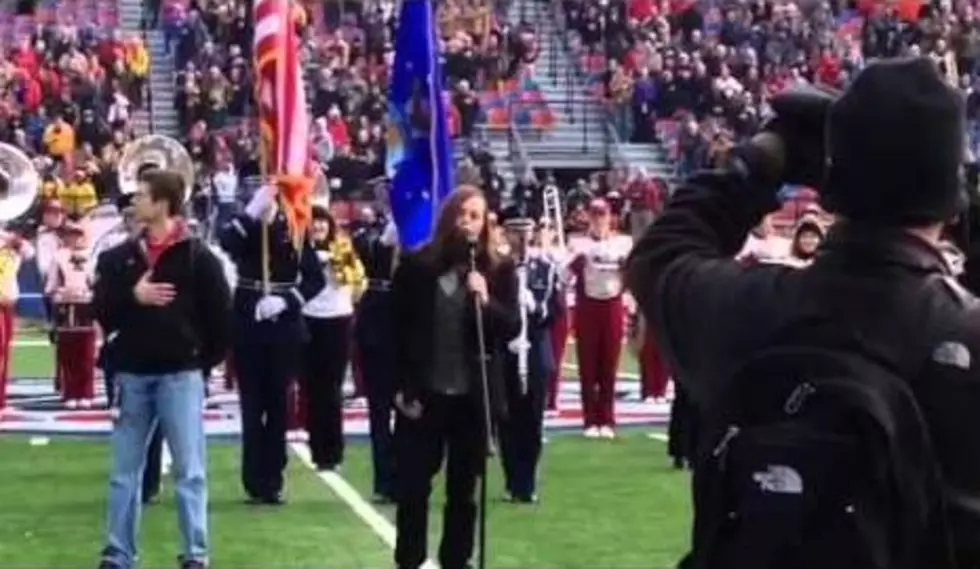 Shreveport&#8217;s Own &#8216;Voice&#8217; Contestant Cole Vosbury Proves Talent With National Anthem At Advocare V-100 Independence Bowl [VIDEO]