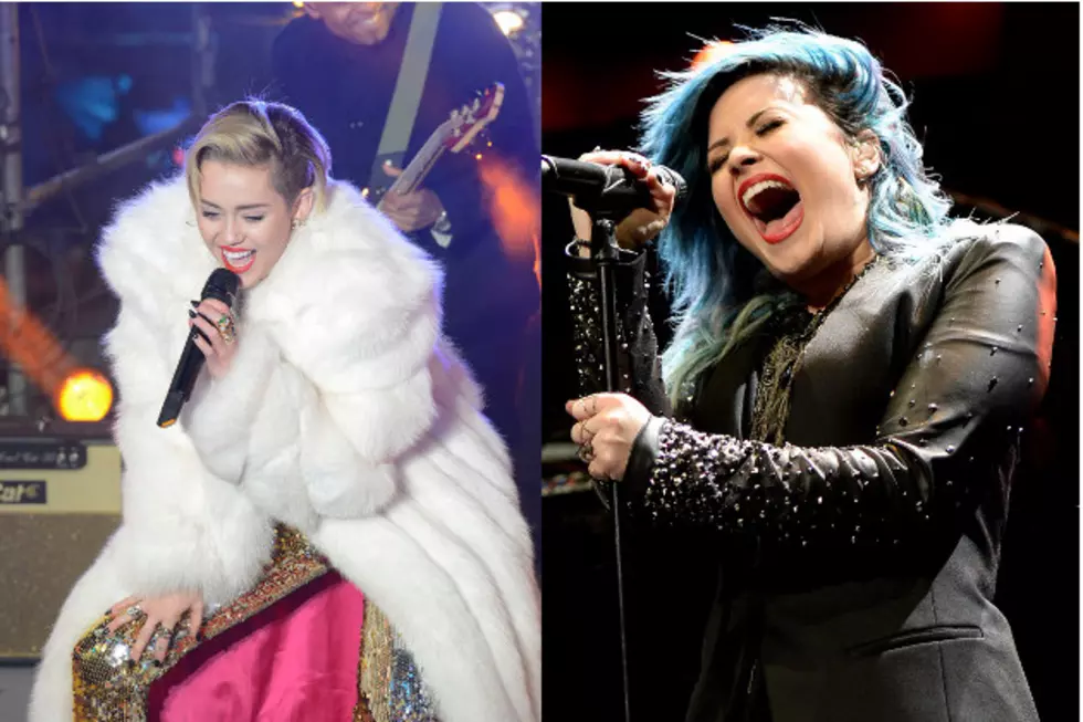 Miley Cyrus ‘Adore You’ vs. Demi Lovato ‘Neon Lights’ — Track Battle