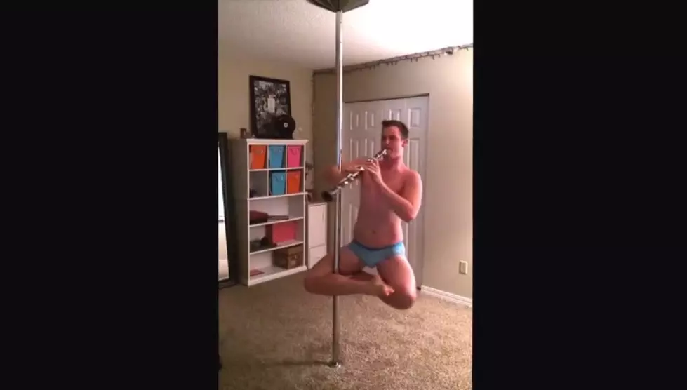 Hilarious NSFW Cover of Jason Derulo’s Wiggle Features Clarinet & Stripper Pole