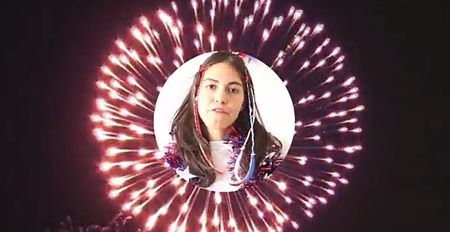 Rosa G. Gets Down in Weird 4th of July Video