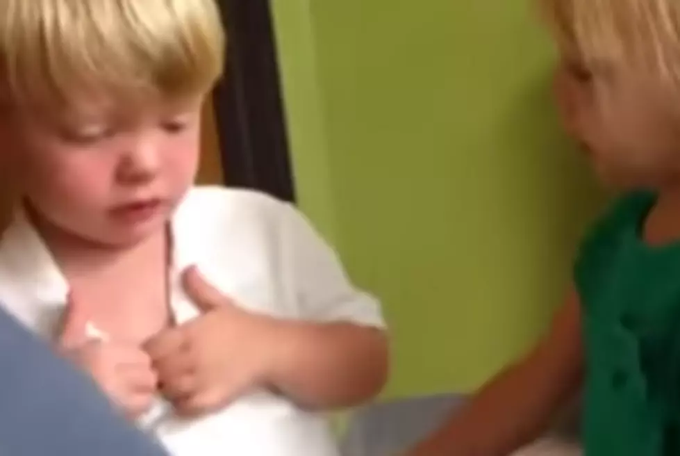 Adorable Boy Gets His &#8216;Heart&#8217; Poked