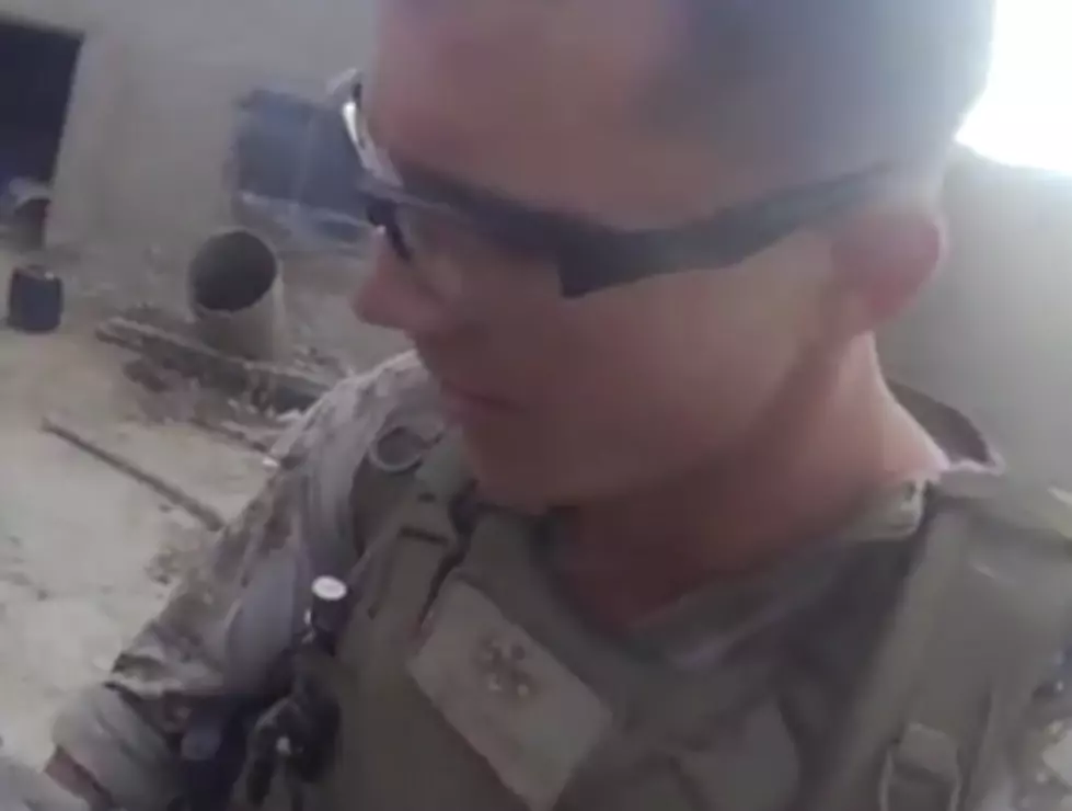 Marine Survives Sniper Shot to the Helmet