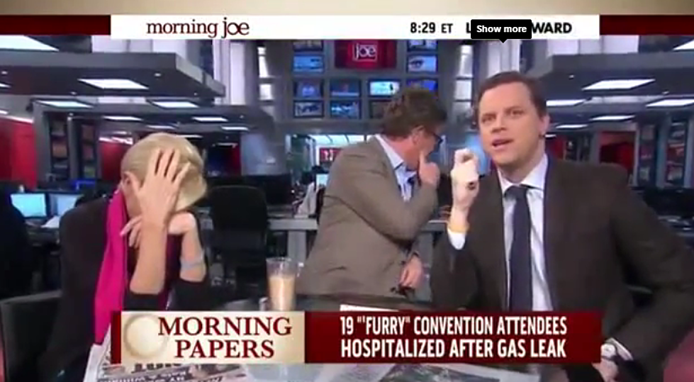 ‘Morning Joe’ Co-Host Flips Out After Learning About ‘Furries’ (VIDEO)