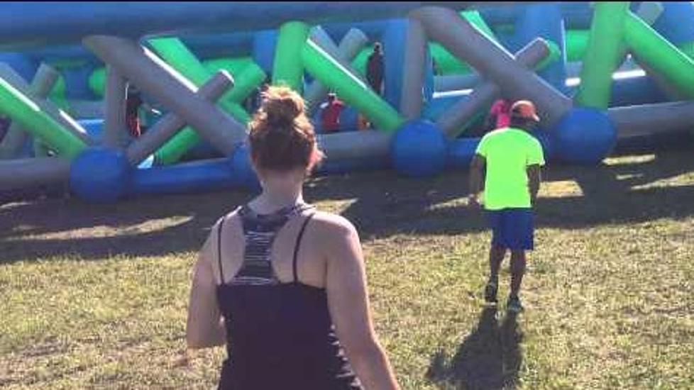 Check out the Intensity of the Insane Inflatable 5k