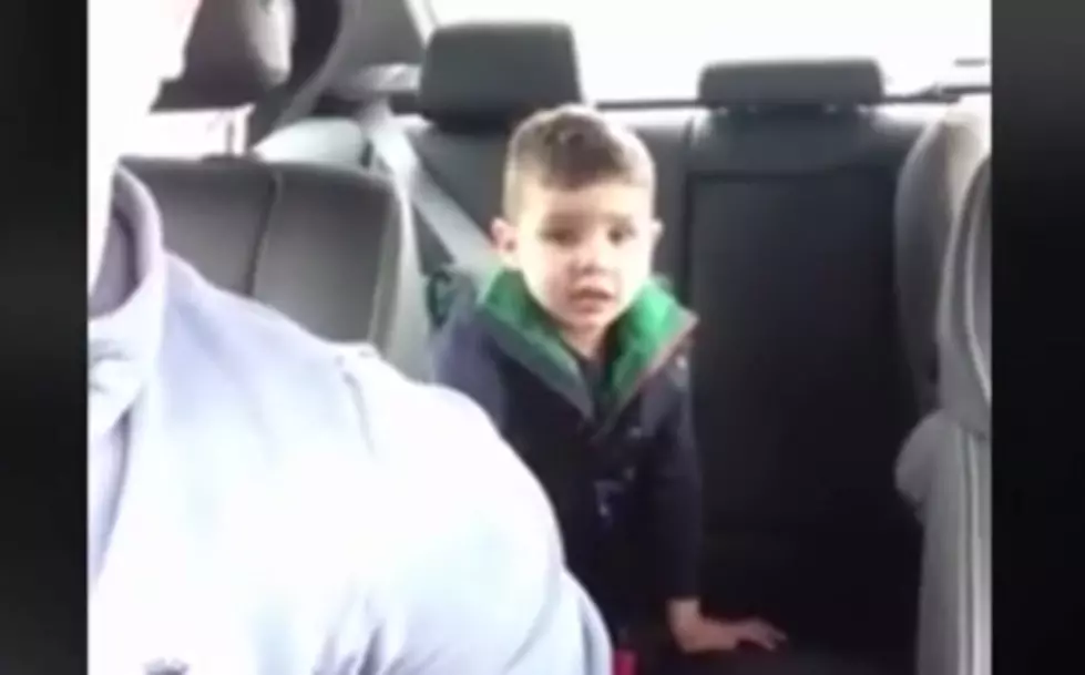 Dad Tells Son he Will Eject Him Into Space if He Doesn&#8217;t Behave [VIDEO]