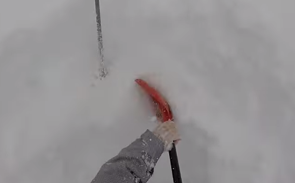Avalanche and Rescue Captured on GoPro