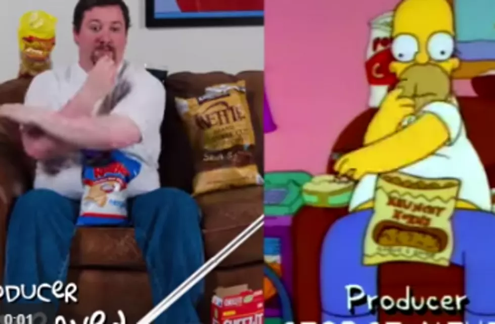 This Guy Recreated a Scene From &#8216;The Simpsons&#8217; and it&#8217;s Perfect [VIDEO]