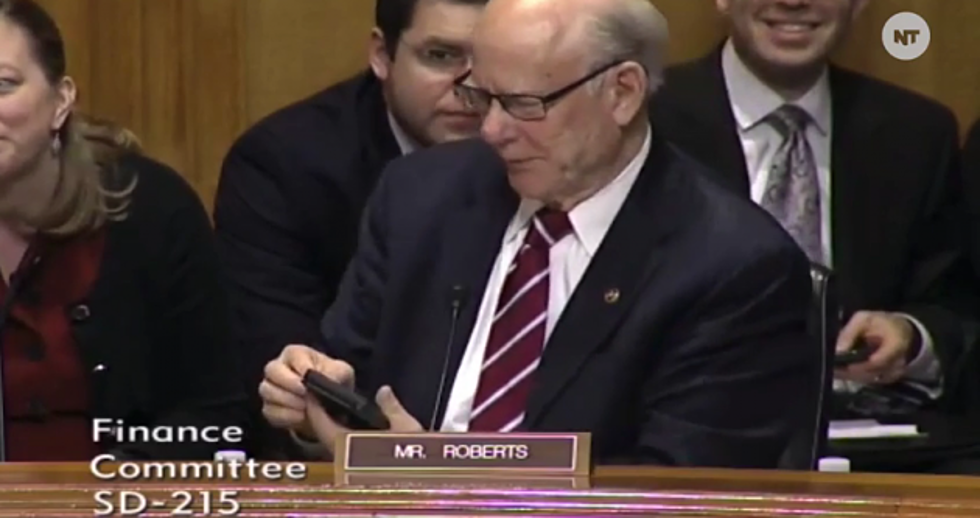 Senator&#8217;s &#8216;Frozen&#8217; Ringtone Goes Off During Hearing (VIDEO)