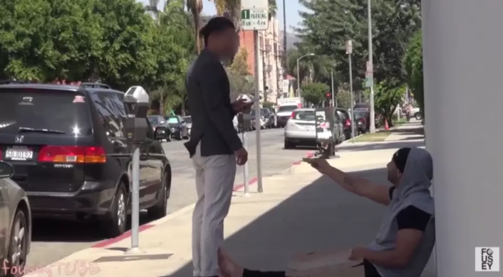 Watch What Happens When A &#8216;Homeless&#8217; Man Gives Away Money (VIDEO)