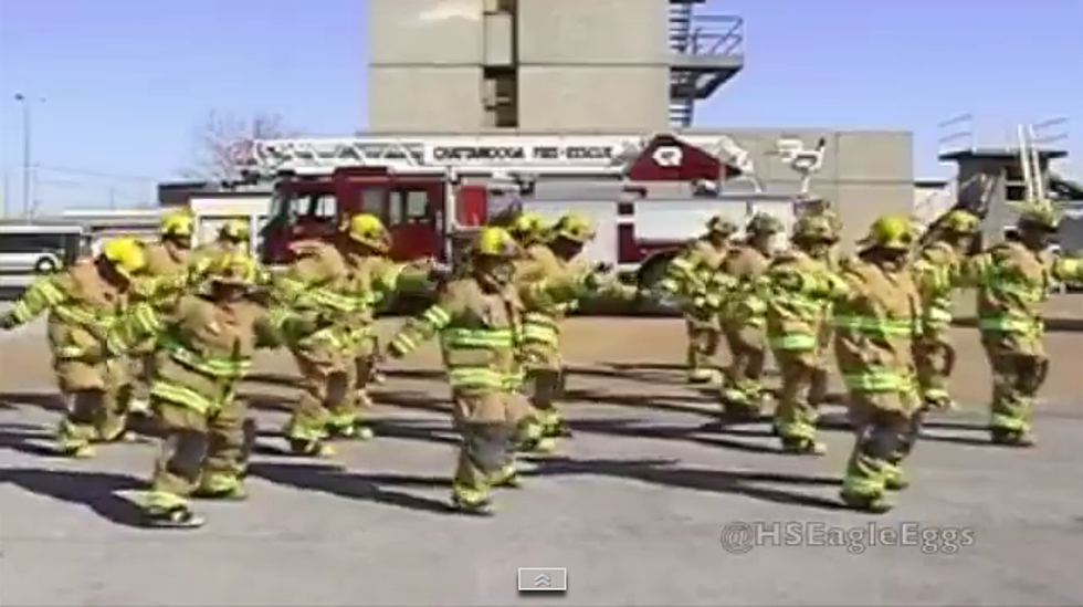 Police, Firefighters and Soldiers Battle in an Epic Homeland Security Dance Off