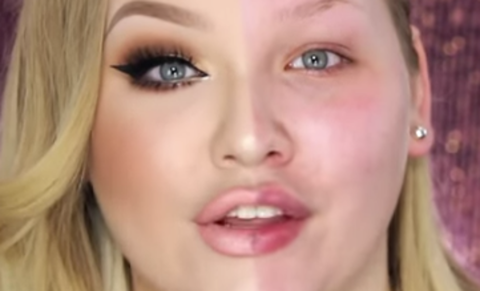 The Newest Social Media Trend is Only Putting Makeup on Half of Your Face
