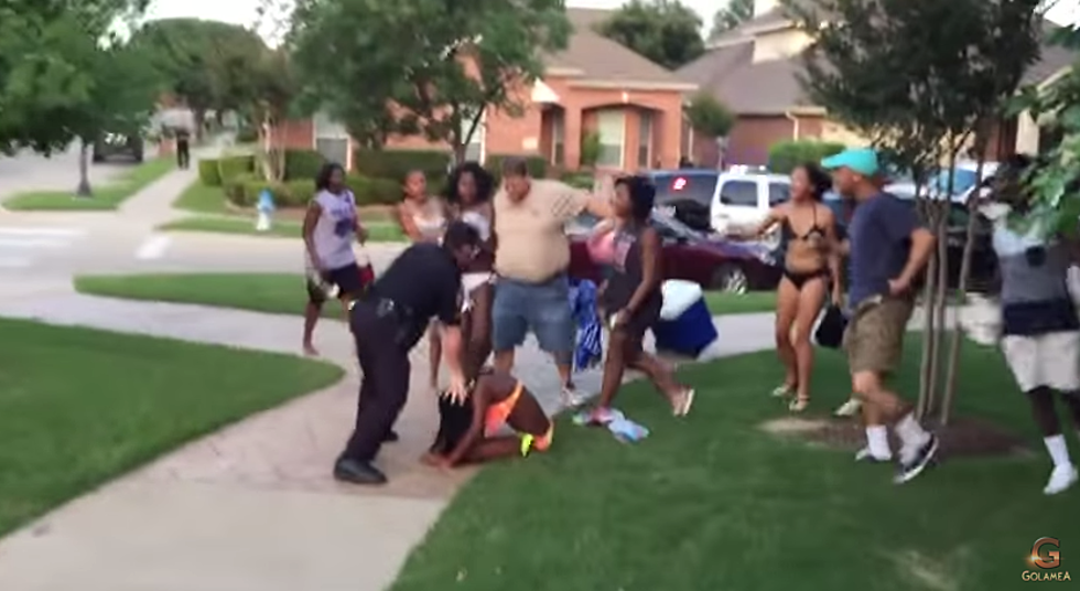 Cop In ‘Pool Party’ Video Resigns
