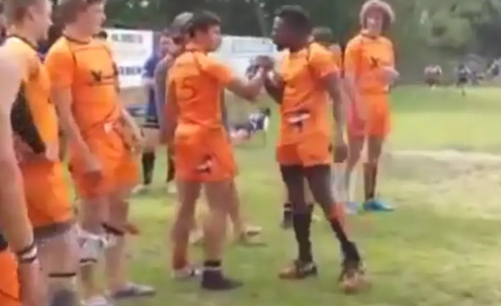 Rugby Team Displays The Most Elaborate Handshakes Ever [VIDEO]