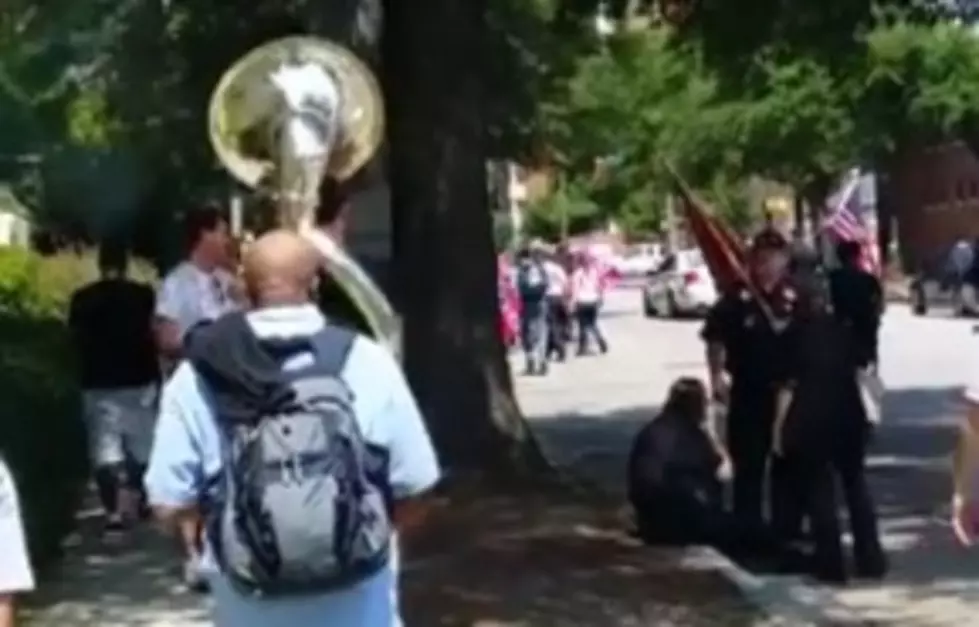 Guy Ruins a KKK Rally By Playing Goofy Music on a Tuba [VIDEO]