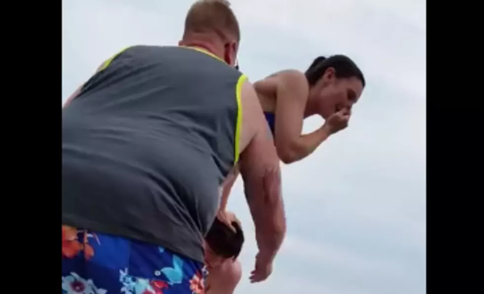 Guys Tried to Toss a Woman Off a Boat, Nearly Broke Her Neck Instead [VIDEO]