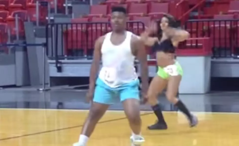 Guy Auditions For the Miami Heat Dance Team [VIDEO]