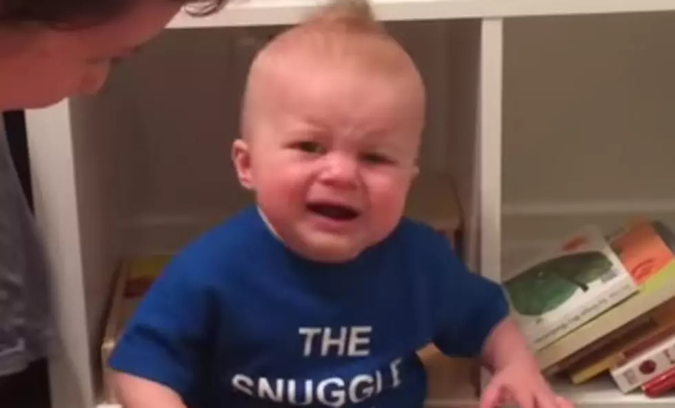 Baby Boy Bawls Every Time His Mom Finishes Reading a Book [VIDEO]