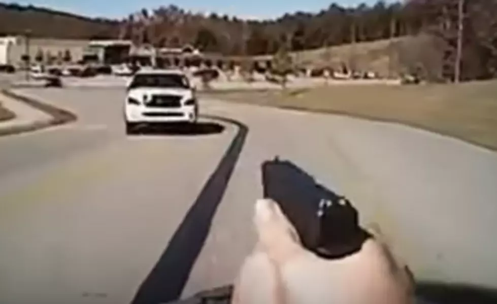 Woman Plows Directly Into Patrol Vehicle, Caught on Camera [VIDEO]