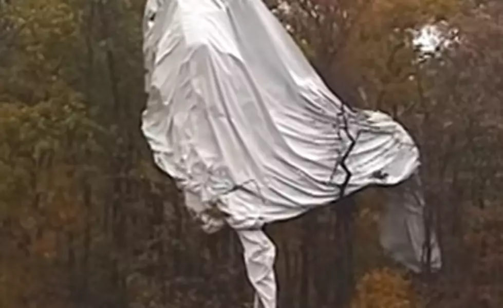 Footage of the Runaway Blimp Coming Down Set to &#8220;Angel&#8221; by Sarah McLachlan [VIDEO]