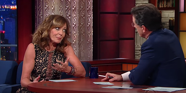 Stephen Colbert And Allison Janney Do A Dramatic Reading Of &#8216;Hot Blooded&#8217; (VIDEO)