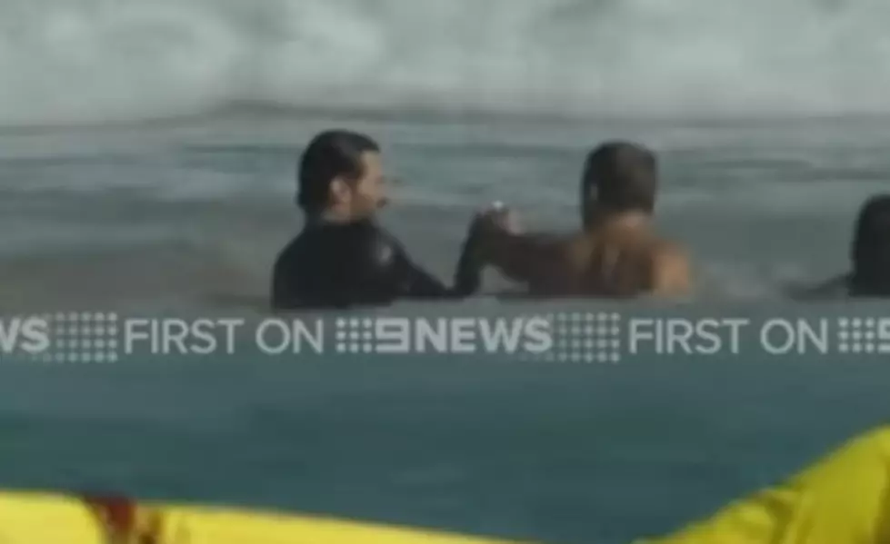 Hugh Jackman Rescues His Kids From a Riptide [VIDEO]