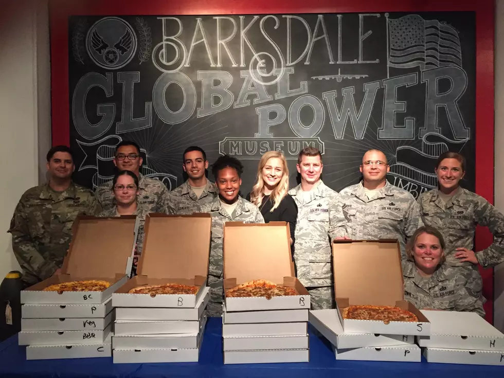 We Delivered Pizzas to Barksdale AFB Because #WeLoveBarksdale [VIDEO]