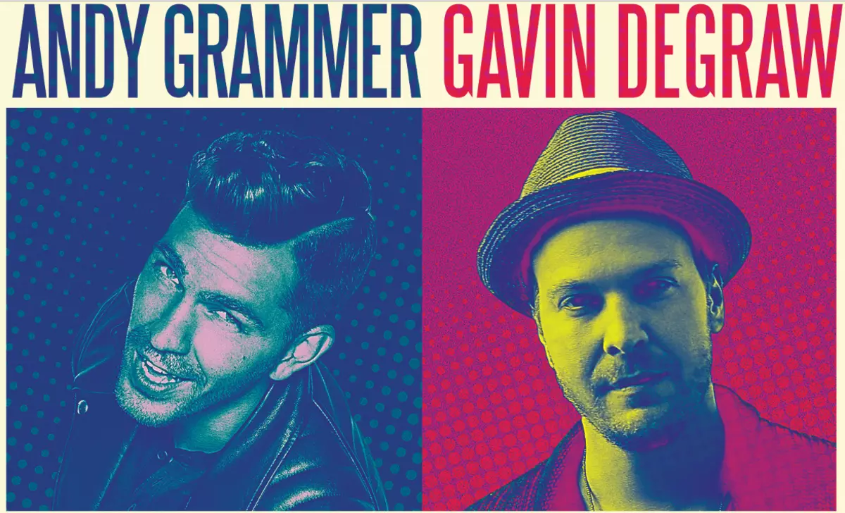 Celebrate K945's 20th Birthday with Andy Grammer, Gavin DeGraw in the SBC!
