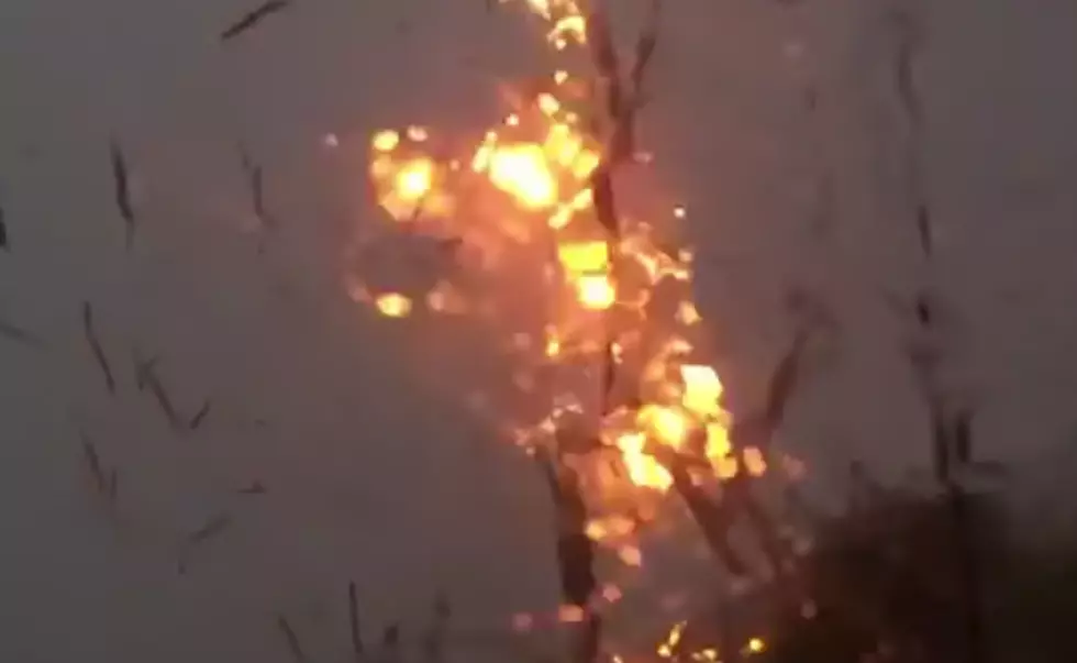 Lightning Strikes And Destroys Stuff [VIDEO]