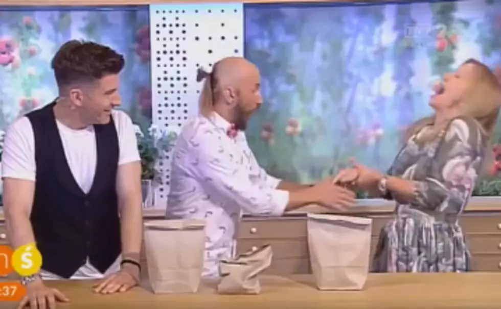 TV Host Takes A Nail In The Hand After A Botched Magic Trick [VIDEO]