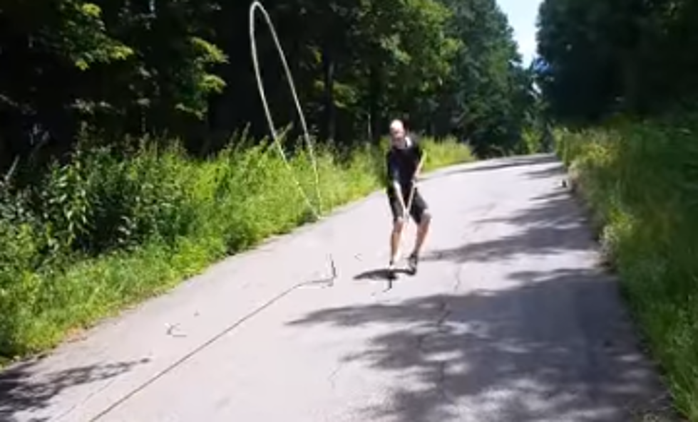 Longest Whip Ever Cracked (LOL) [VIDEO]