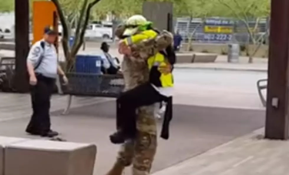 Soldier Returns Home, Surprises Mom At Work [VIDEO]