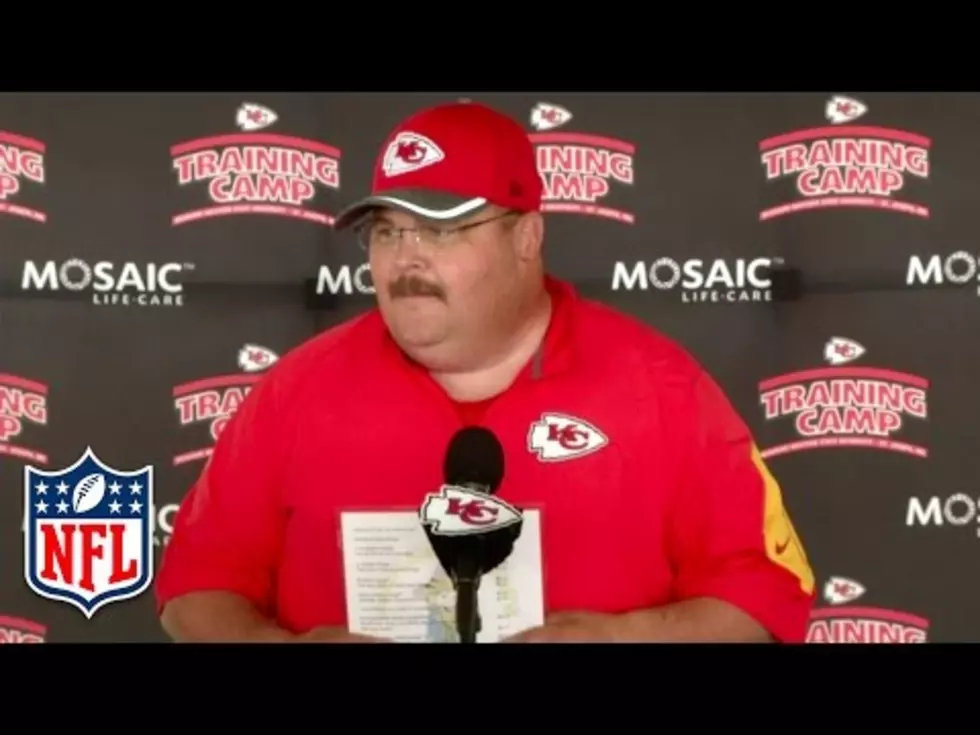 Fake Andy Reid Answers Questions At Real Press Conference [VIDEO]