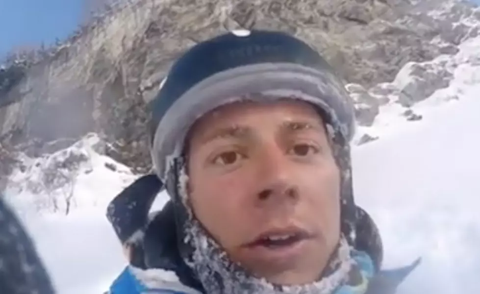 Skier Falls 150 Feet Off A Cliff And Survives Without A Scratch [VIDEO]