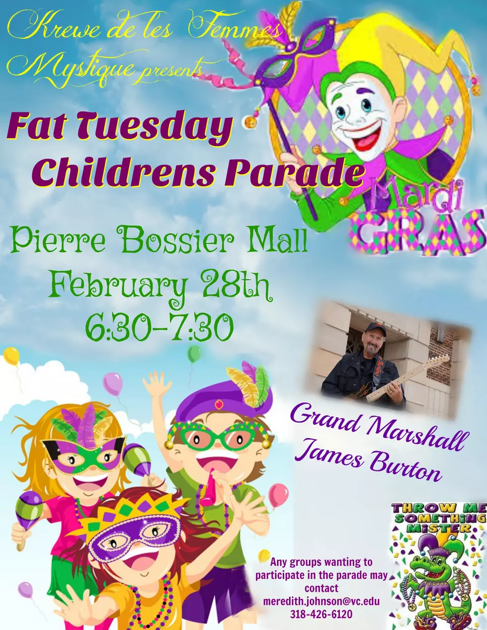Fat Tuesday Bossier Children&#8217;s Parade