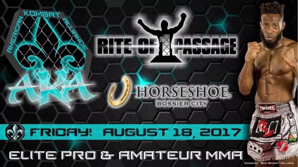 Don&#8217;t Miss Live MMA Fights at the Horseshoe Riverdome this Friday