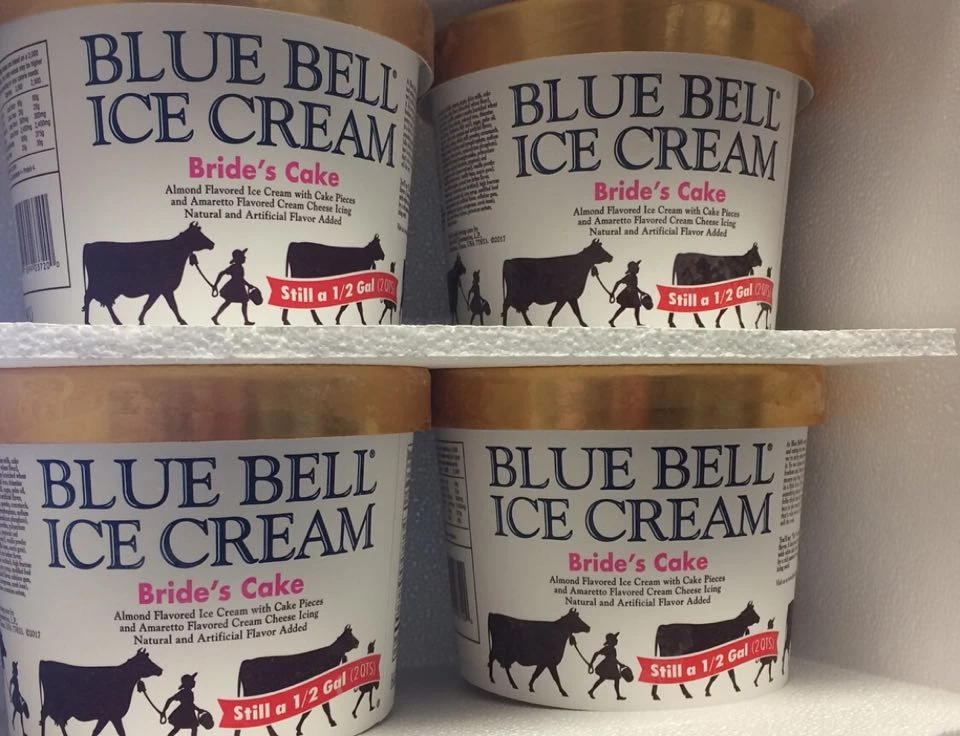 Blue Bell Introduces New Wedding Cake-Inspired Ice Cream, Brings Back Groom's  Cake Flavor