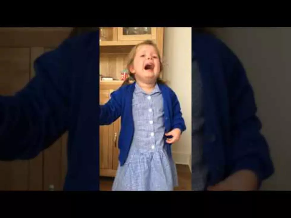Adorable Girl Breaks Down in Tears When Told She&#8217;s Having a Little Brother [VIDEO]