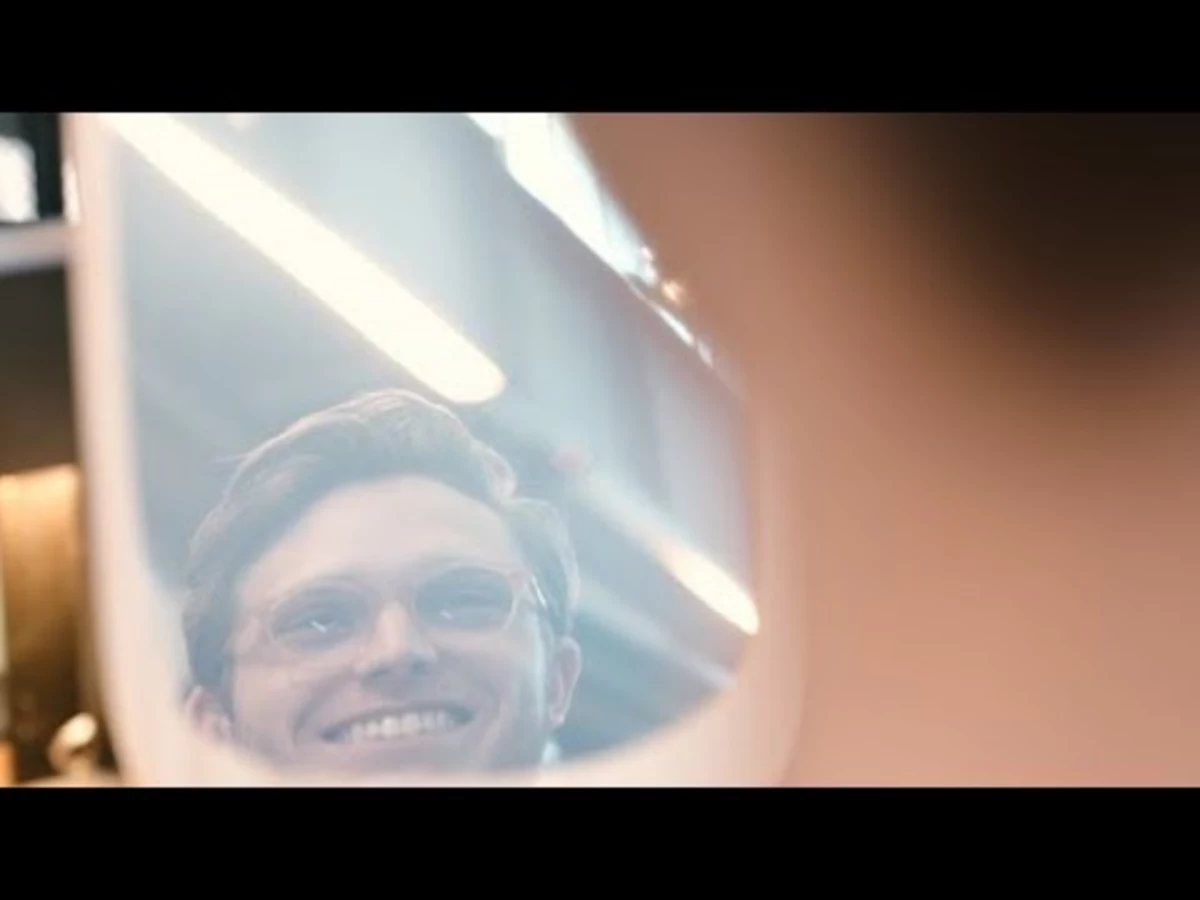 Check Out This Mirror That Only Shows A Reflection When You Smile Video
