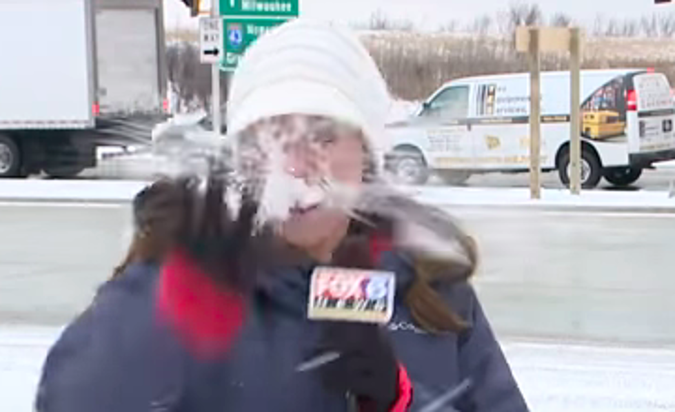 TV Reporter Gets Hit in the Face with a Snowball [VIDEO]