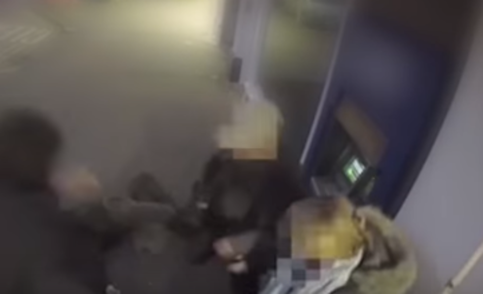 Good Guy Knocks Out Would-Be Thief at an ATM [VIDEO]