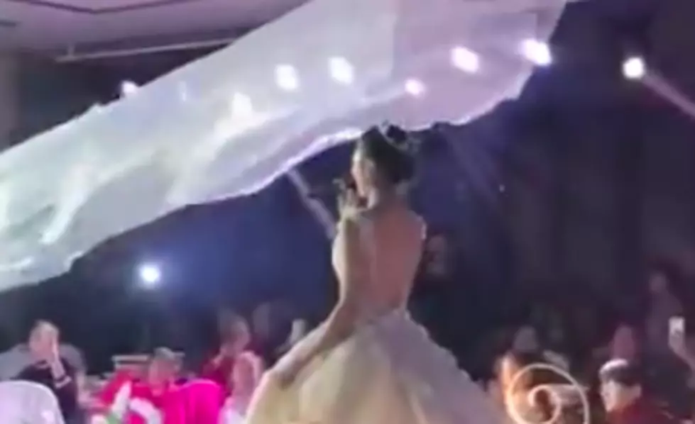 “Flying Veils” Are The Latest Wedding Trend [VIDEO]