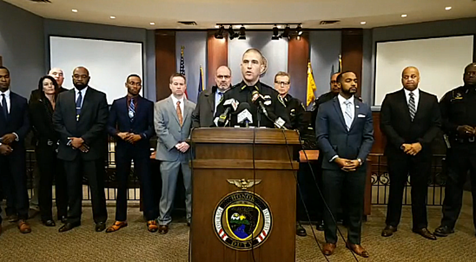 Chief Ben Raymond Discuss Arrest of Men Accused in the Murder of Officer Payne