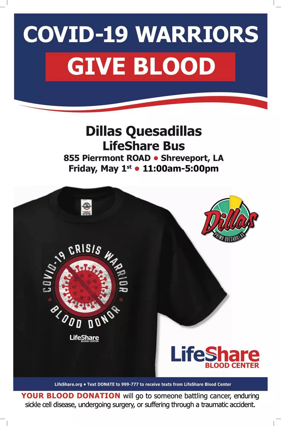 Dillas Partners with Lifeshare for Blood Drive