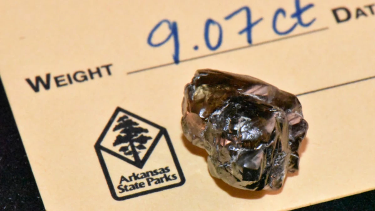 9Carat Diamond Found at Arkansas' Crater of Diamonds State Park