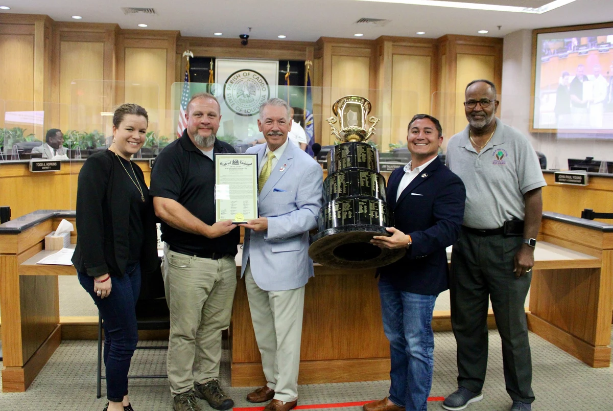 Shreveport Mudbugs Receive Proclamation from the City