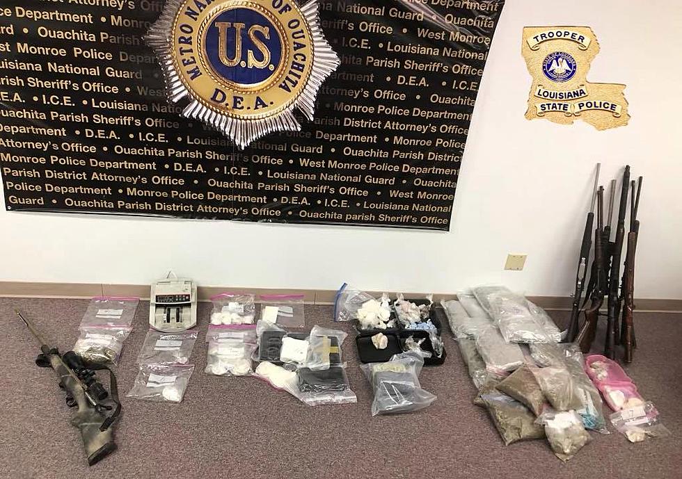 Mountain of Drugs and Money Found in Huge NE Louisiana Bust
